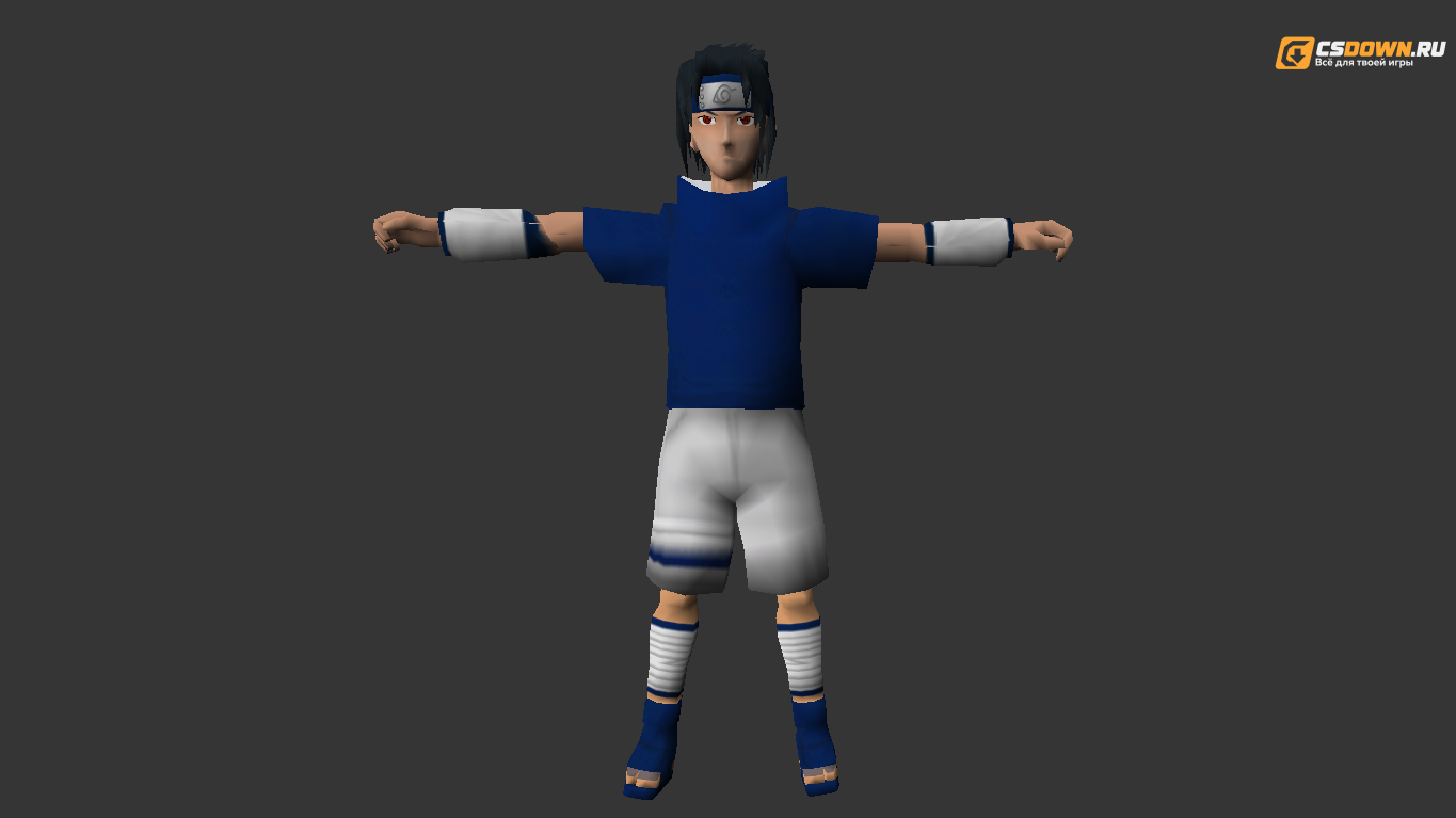 Мужская модель «Sasuke» для CS 1.6 — скриншот 1