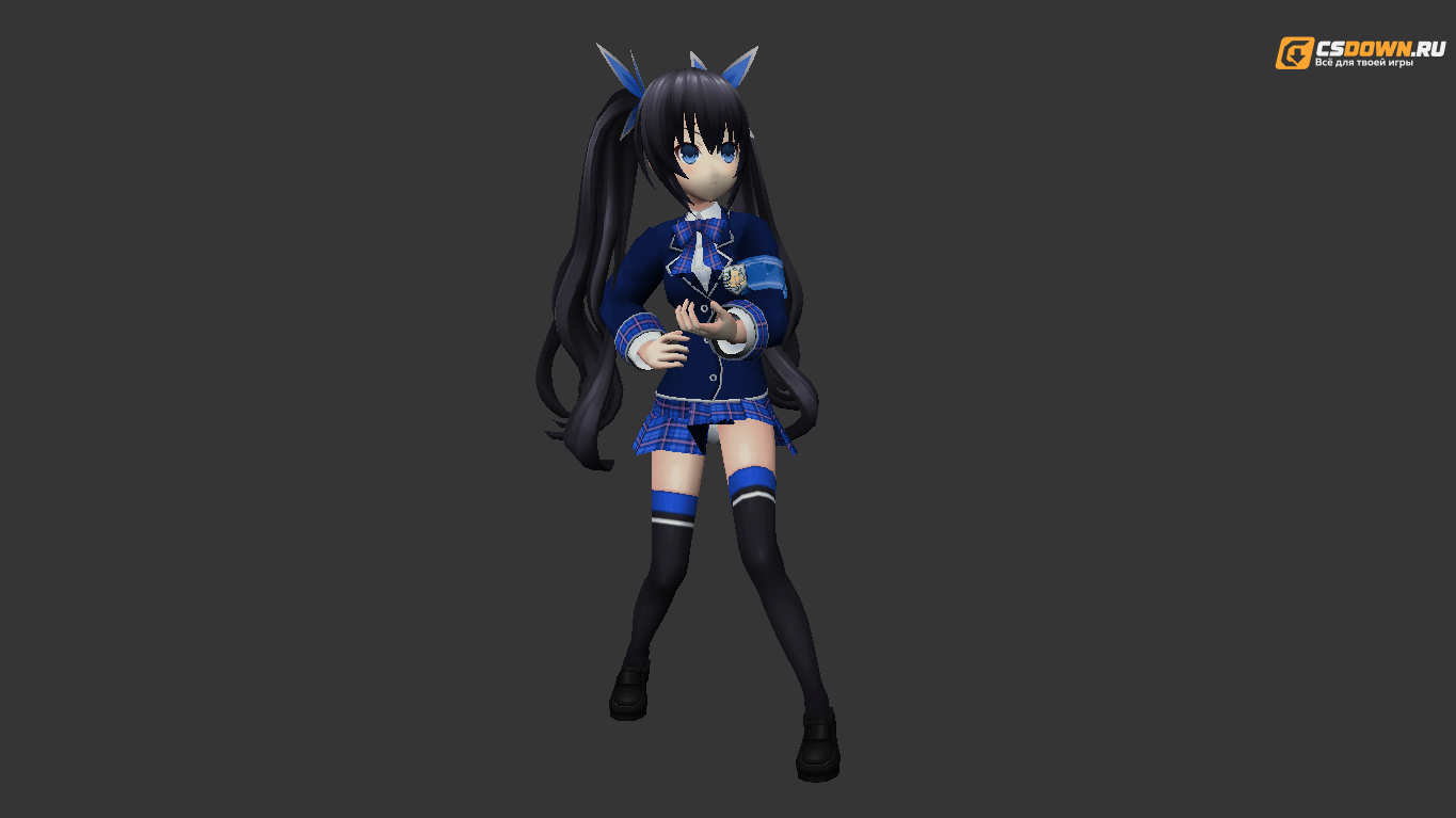 Женская модель «Hyperdimension Neptunia» для CS 1.6 — скриншот 1