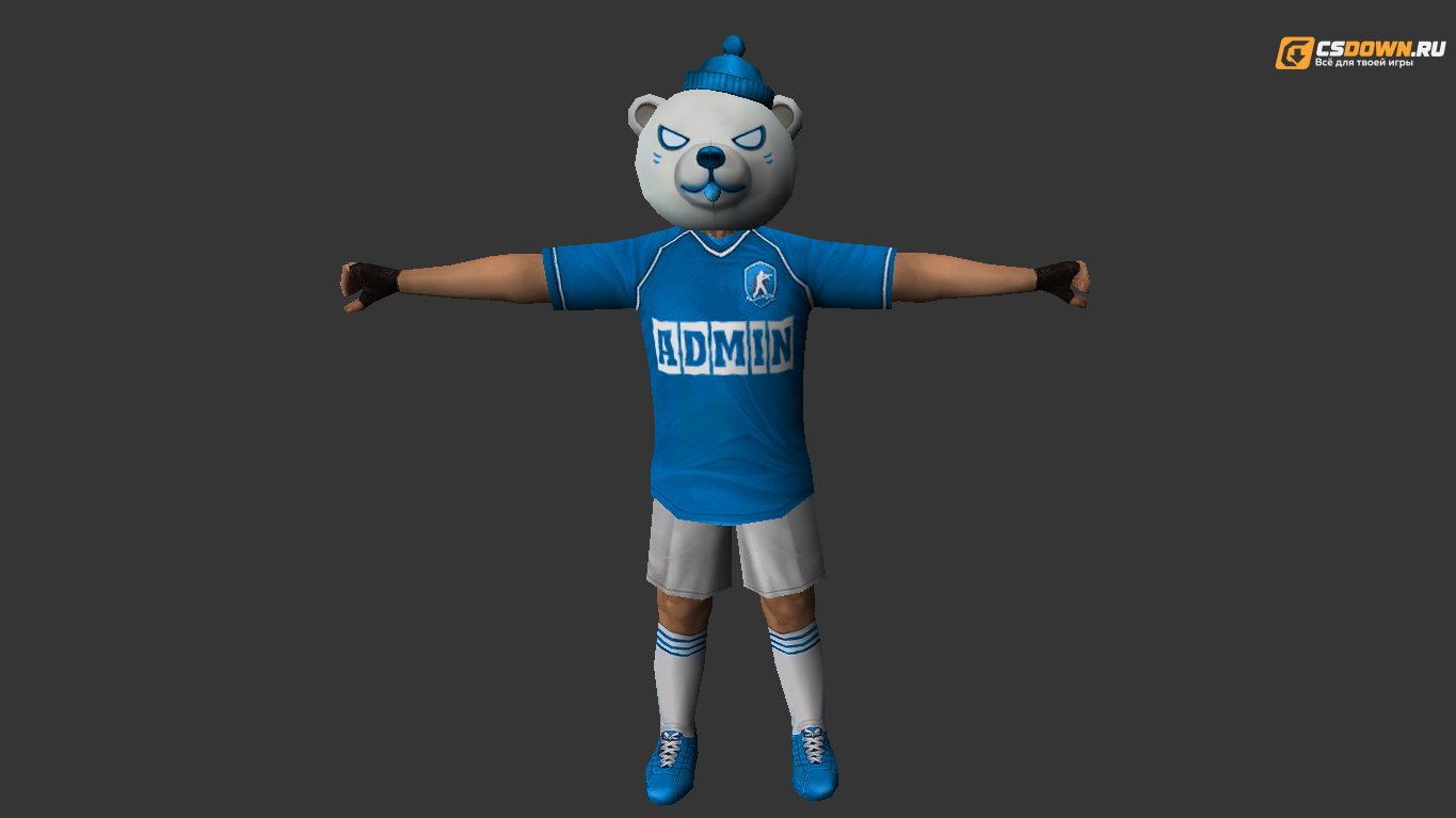 Мужская модель «Bear Admin» для CS 1.6 — скриншот 1