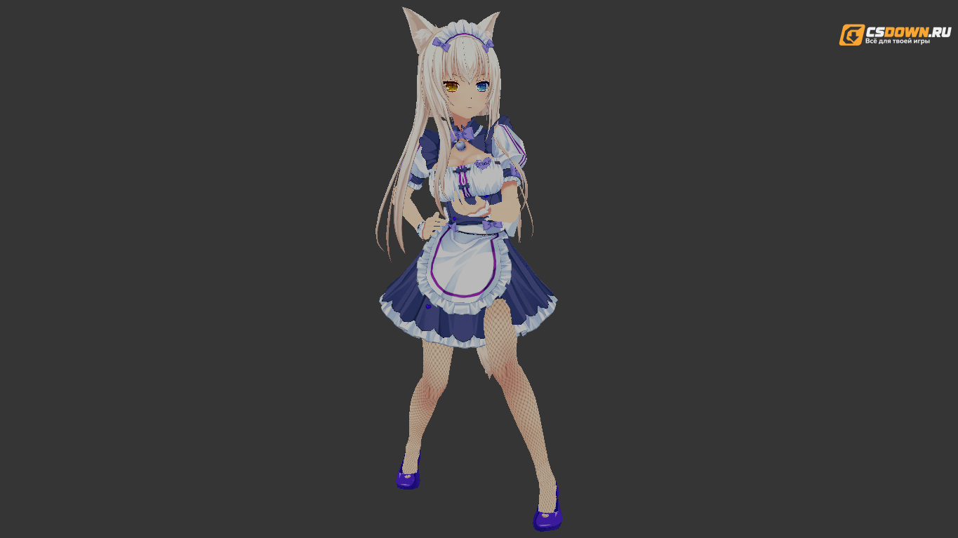 Женская модель «Nekopara» для CS 1.6 — скриншот 1