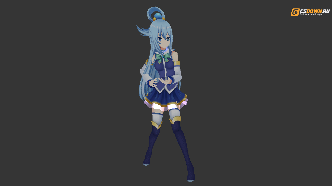 Женская модель «KonoSuba» для CS 1.6 — скриншот 1