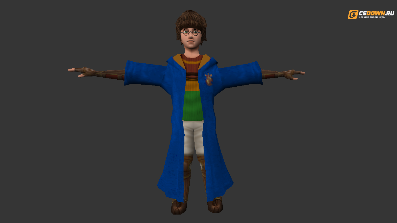 Мужская модель «Harry Potter» для CS 1.6 — скриншот 1