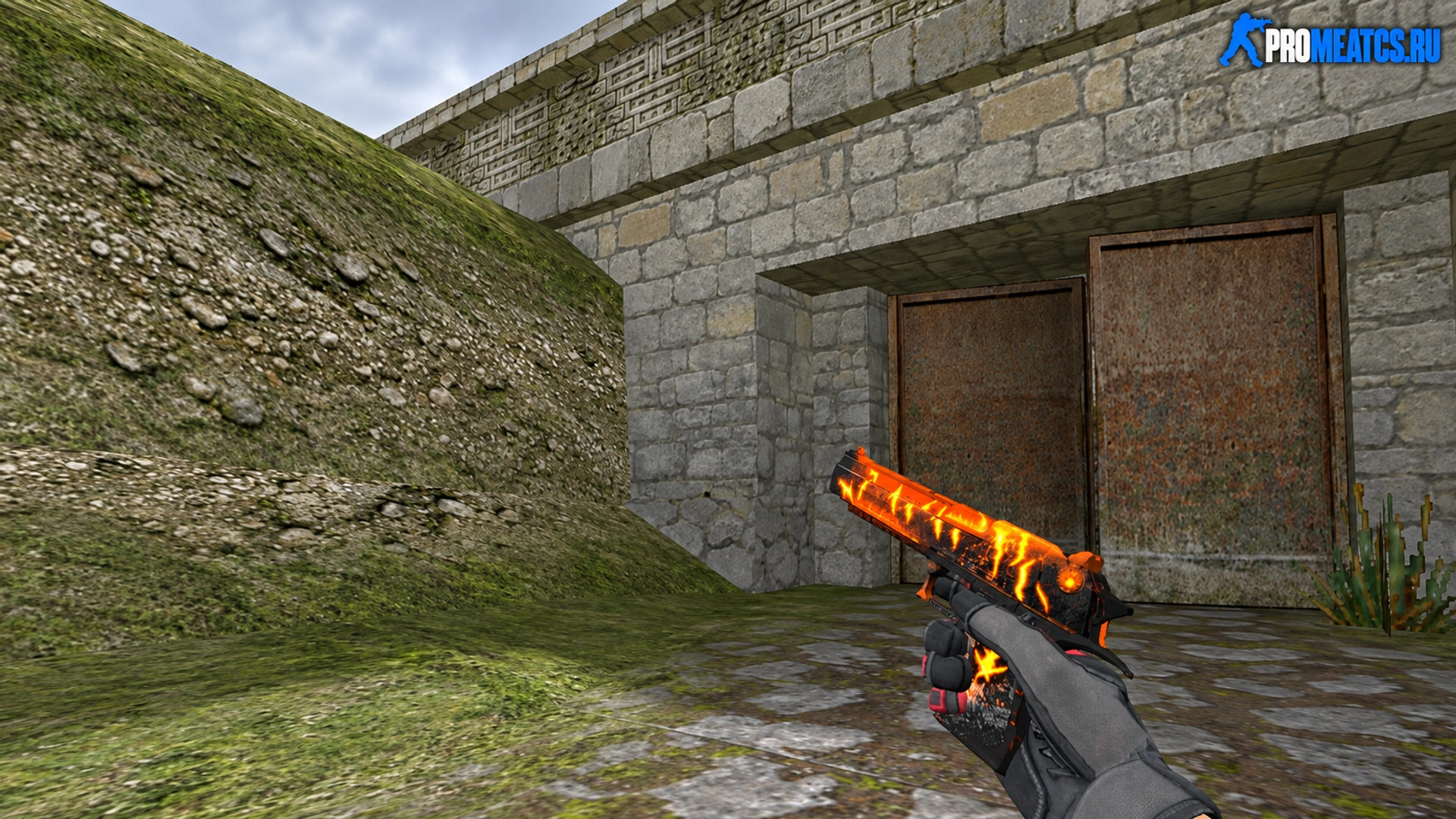 Модель Deagle Алый огонь для CS 1.6 — скриншот 1