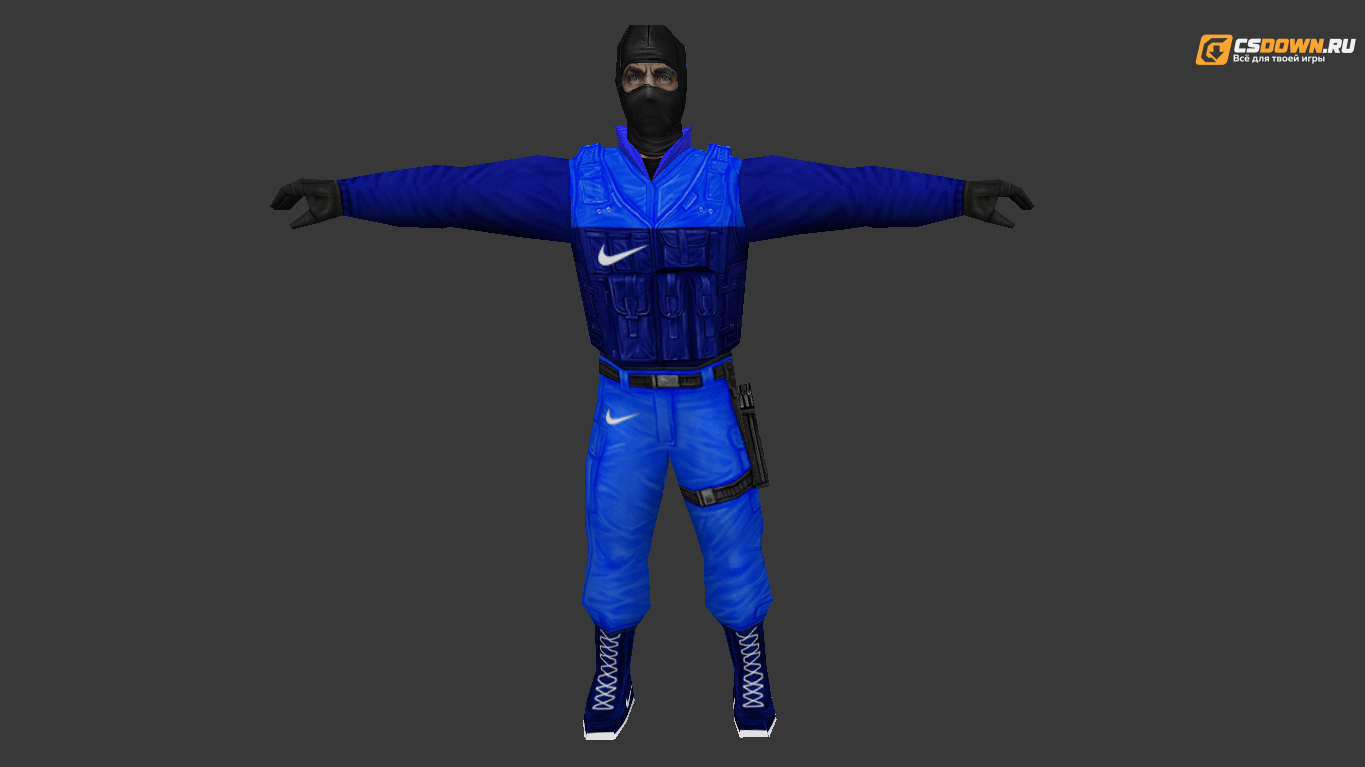 Мужская модель «Nike» для CS 1.6 — скриншот 1