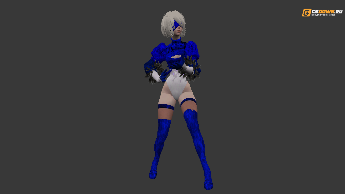 Женская модель «Yorha» для CS 1.6 — скриншот 1