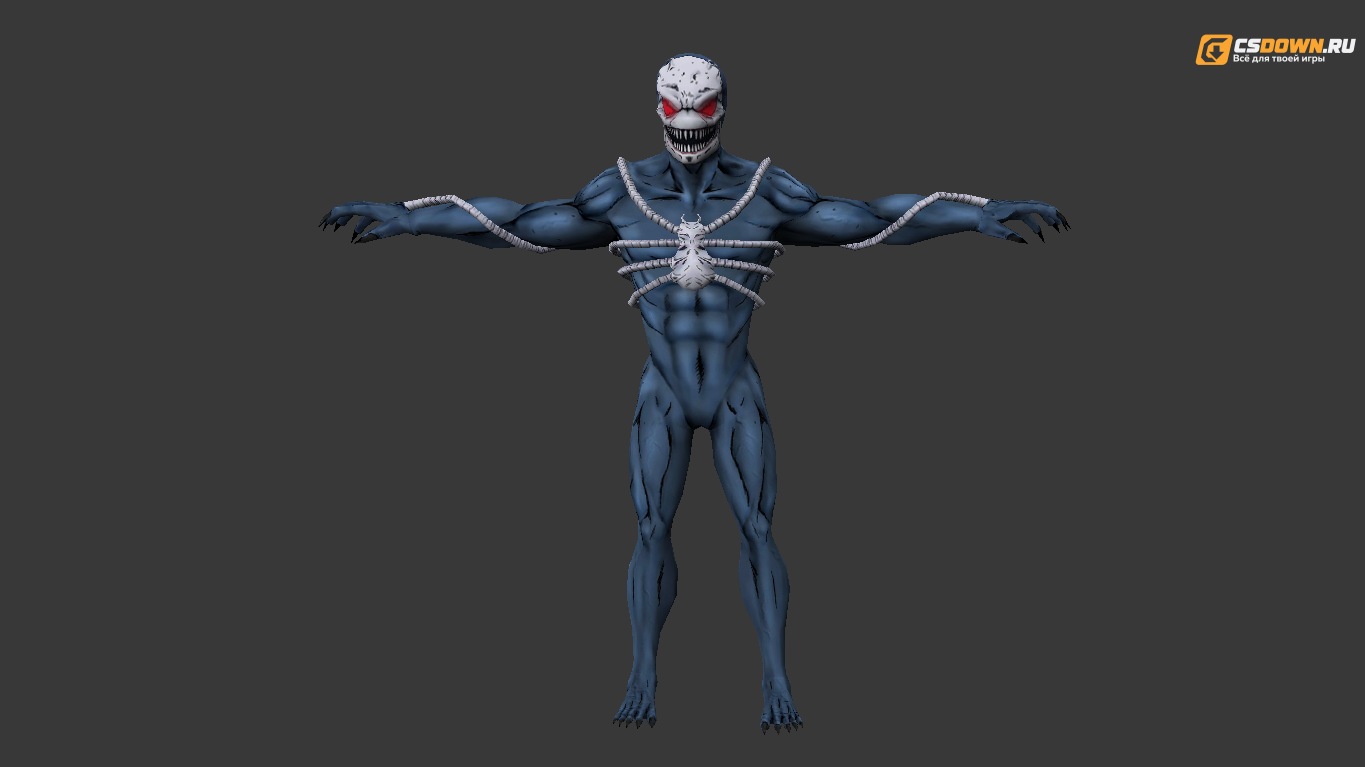 Модель «Antispiderman со светлой паутиной» для CS 1.6 — скриншот 1