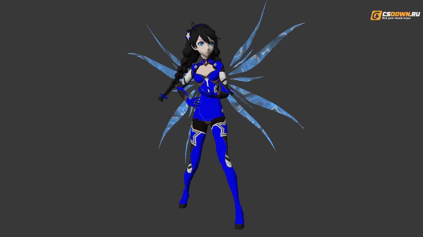 Женская модель «Anime Girl» для CS 1.6 — скриншот 1
