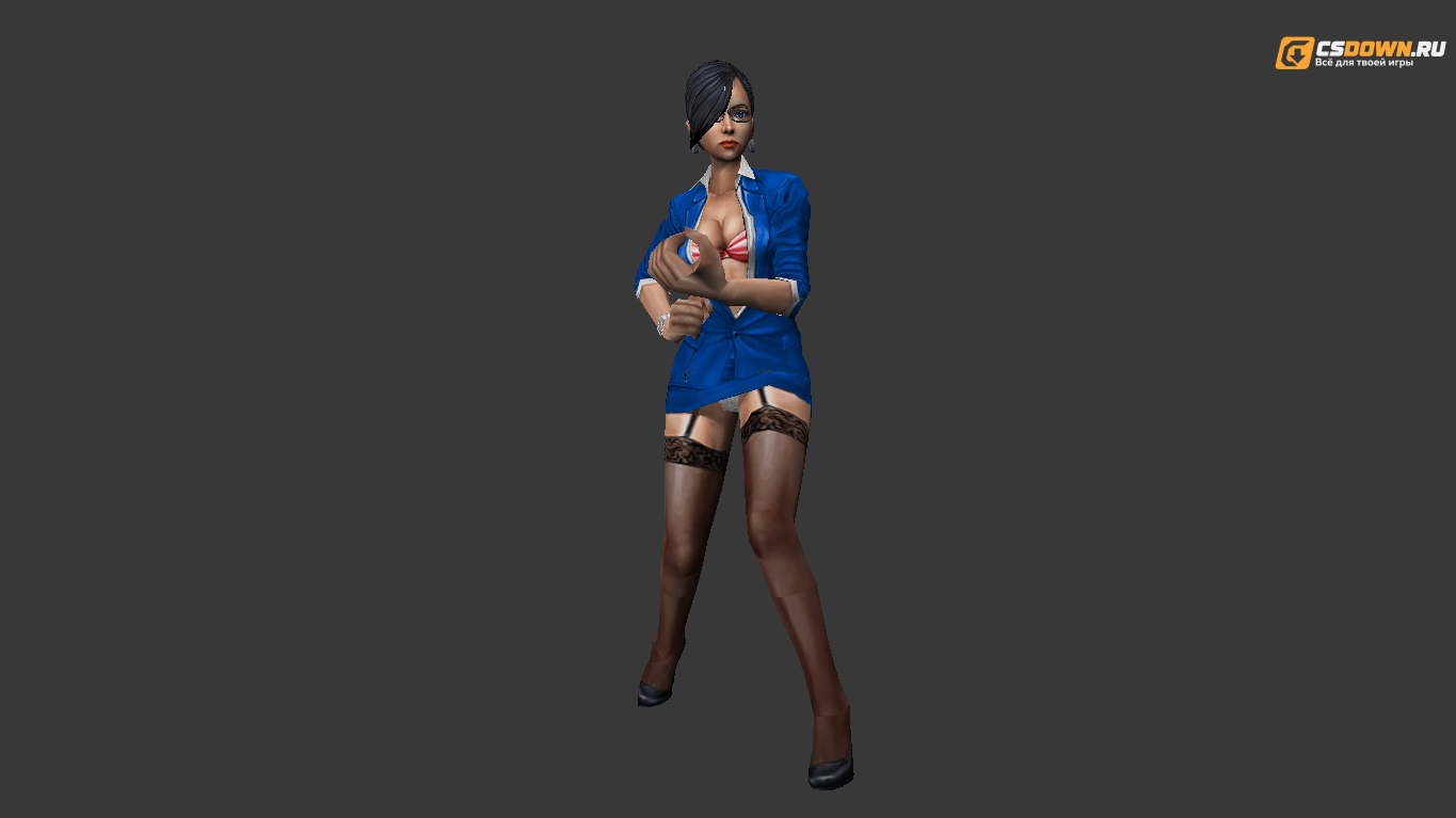 Женская модель «Choi Ji Yoon» для CS 1.6 — скриншот 1