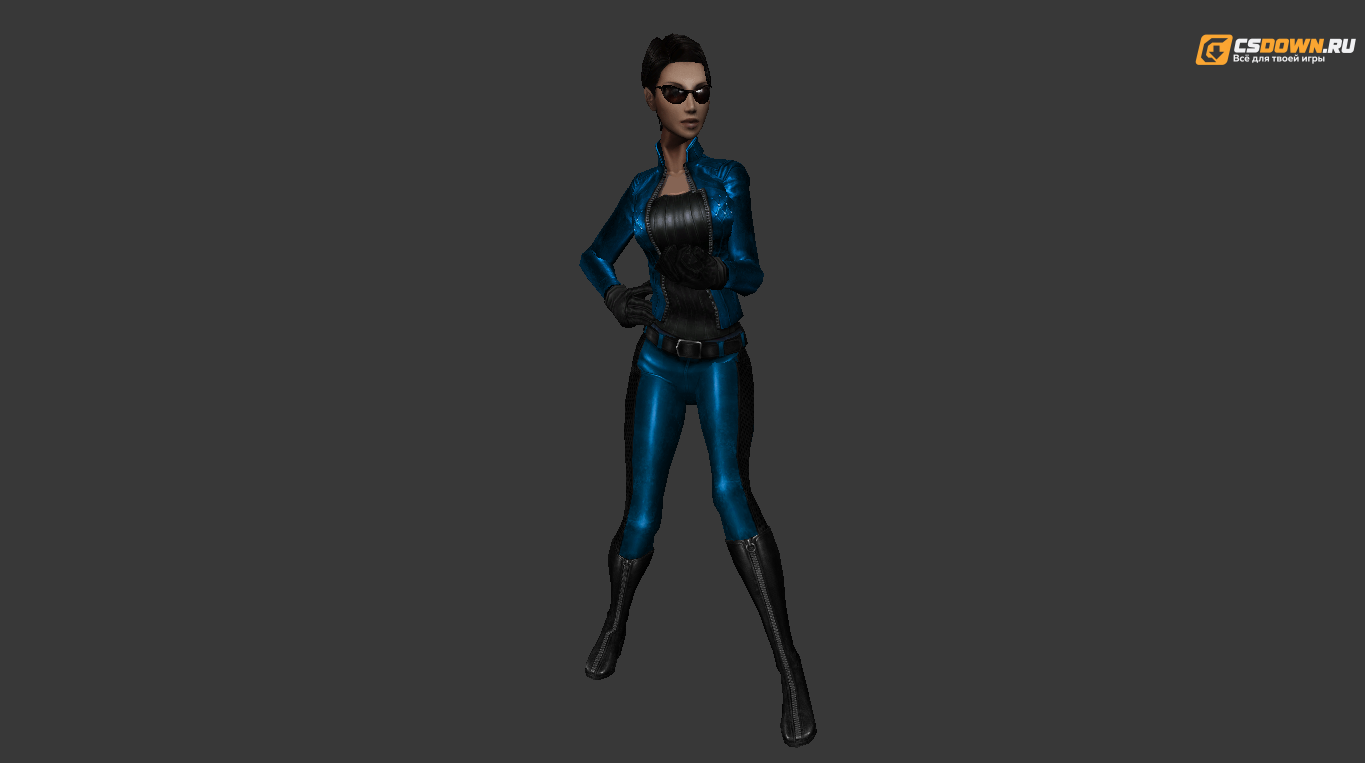 Женская модель «Agent Lady» для CS 1.6 — скриншот 1