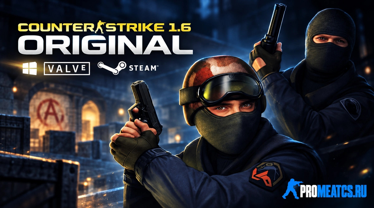 CS 1.6 оригинальная версия - КС 1.6 оригинал — скриншот 1