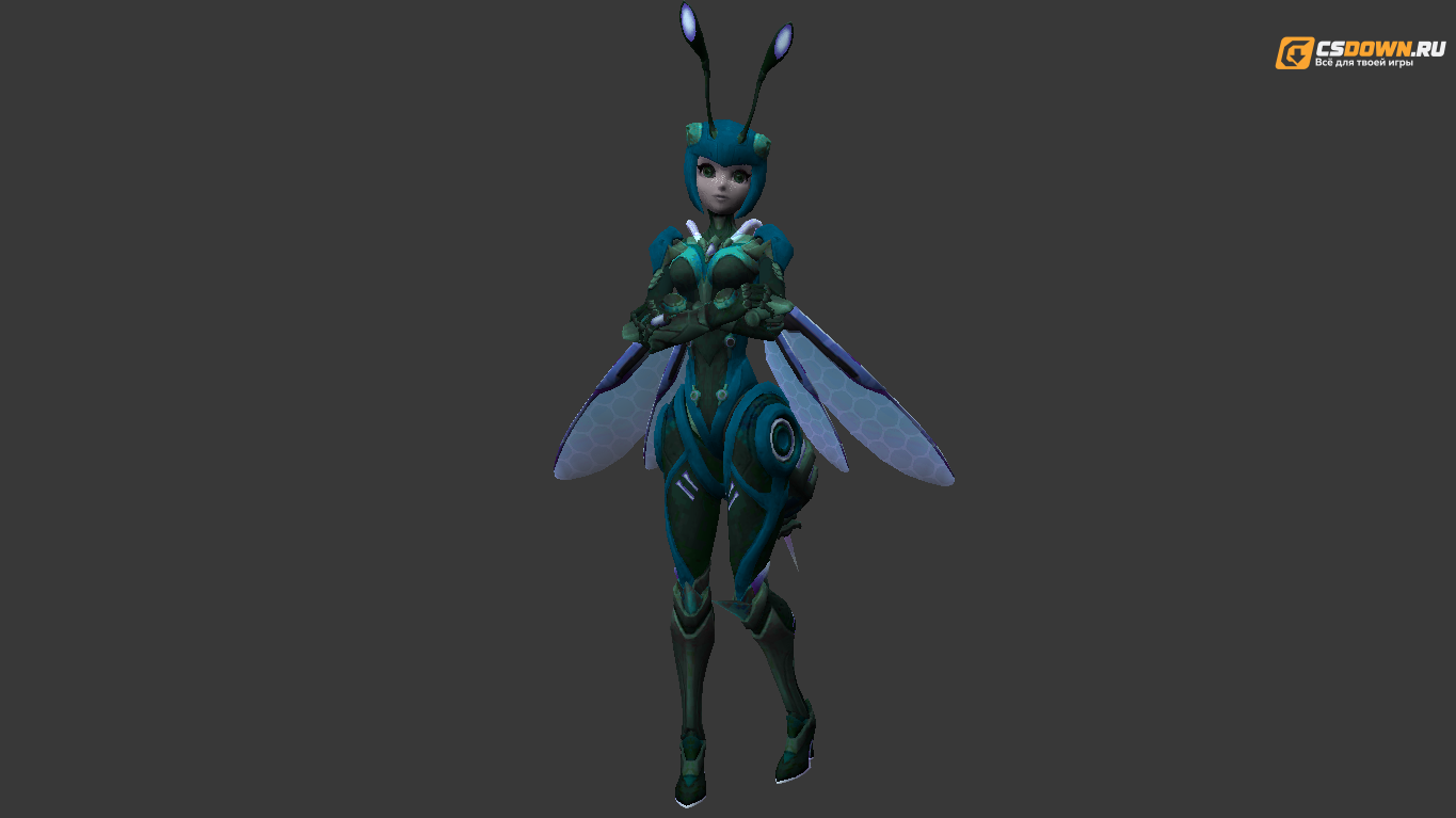 Женская модель «Bee Angela» для CS 1.6 — скриншот 1