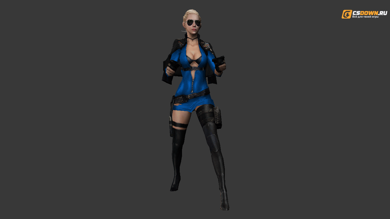 Женская модель «Hunter Girl» для CS 1.6 — скриншот 1