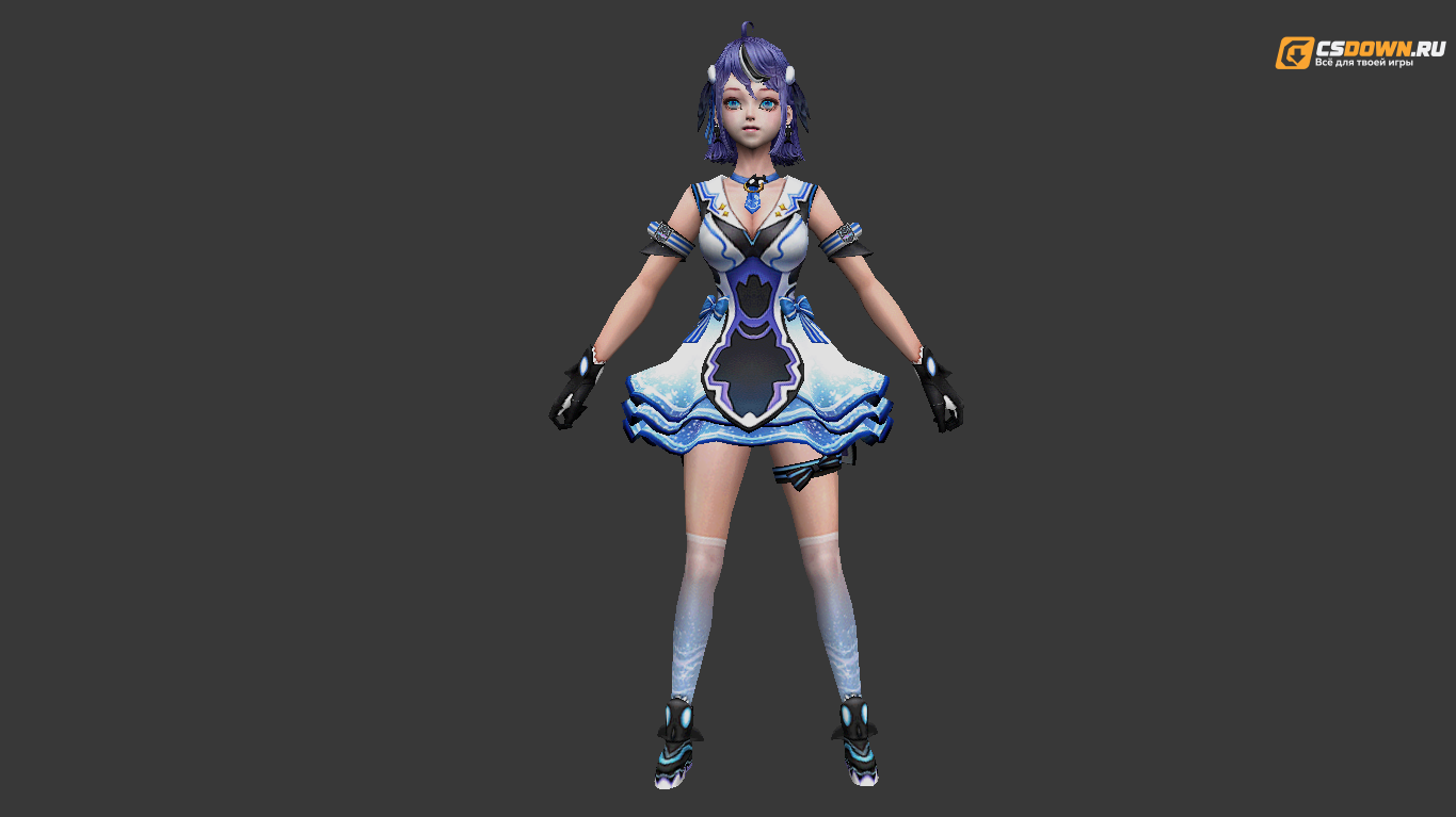 Женская модель «Idol Miho» для CS 1.6 — скриншот 1
