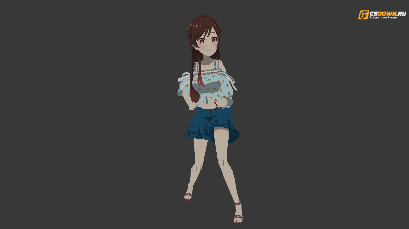 Женская модель «Chizuru Ichinose» для CS 1.6 — скриншот 1