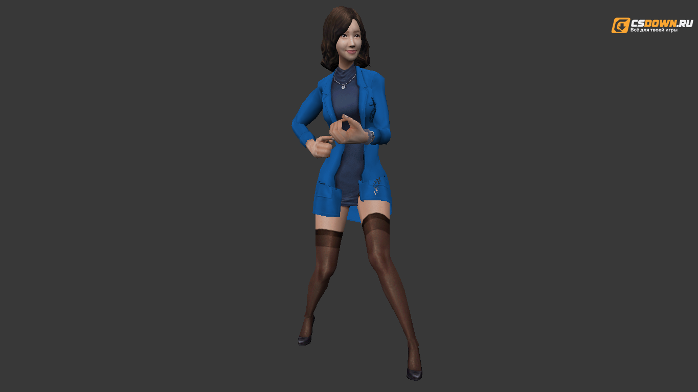 Женская модель «Jin Se-yeon» для CS 1.6 — скриншот 1