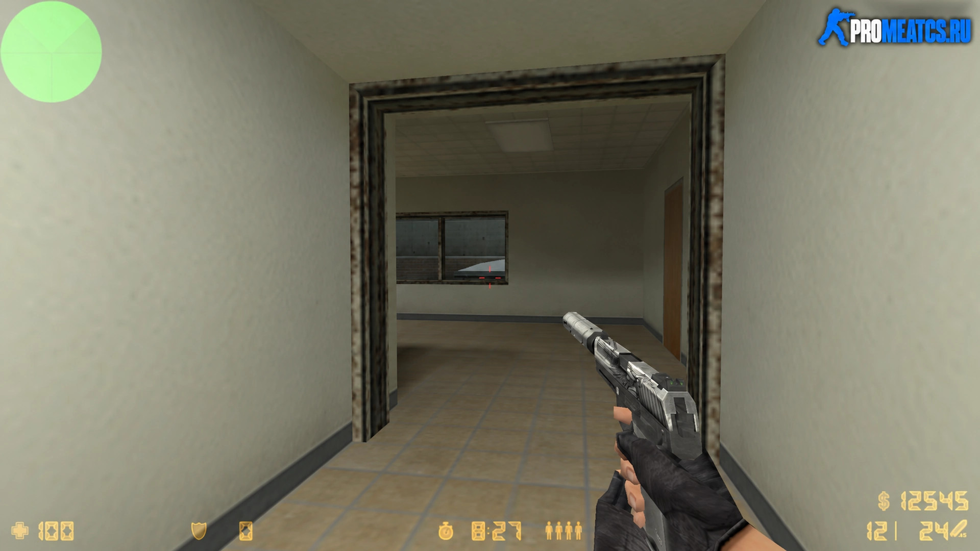 Модель USP Corvus для CS 1.6 — скриншот 1