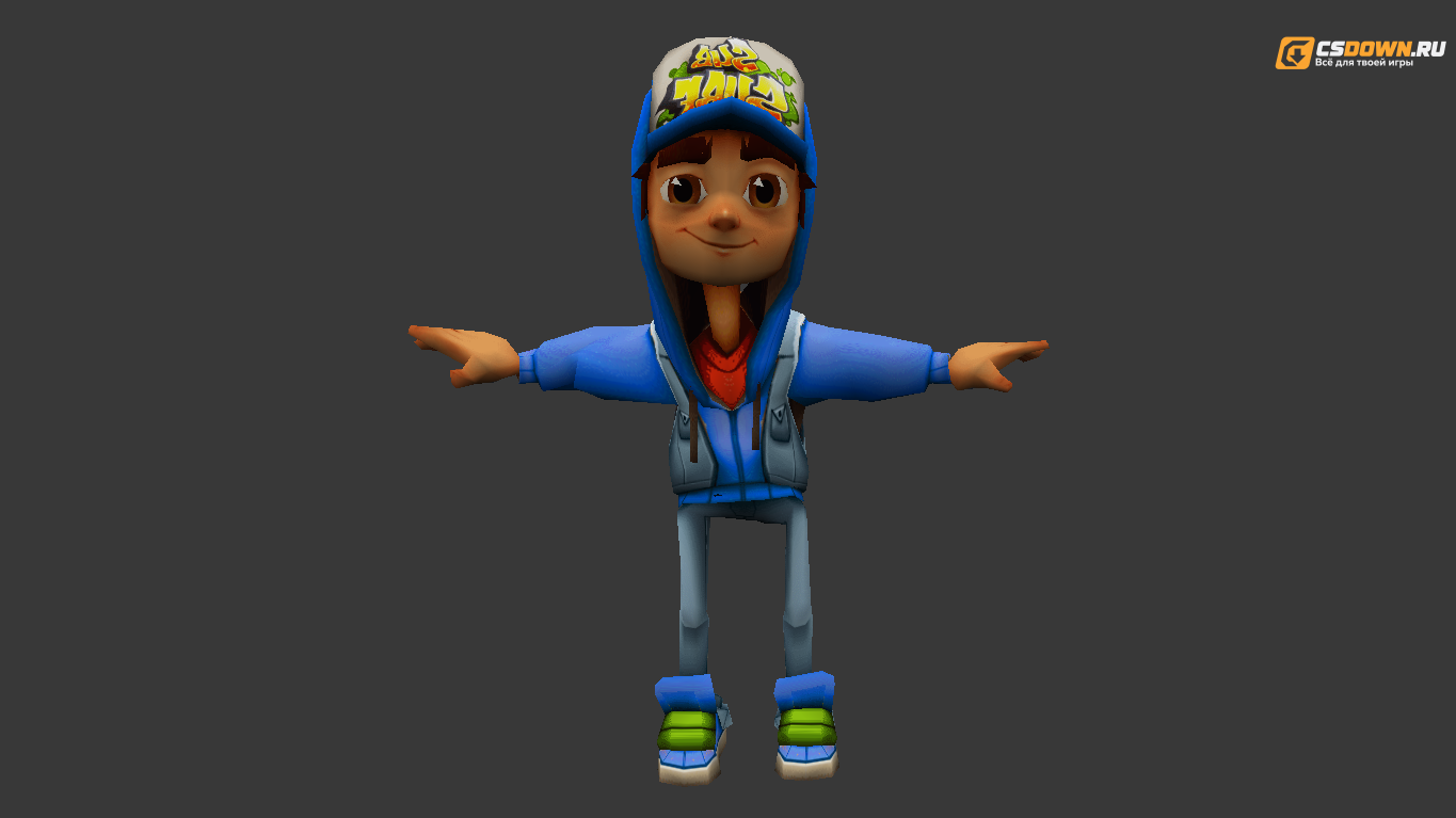 Мужская модель «Subway Surf» для CS 1.6 — скриншот 1