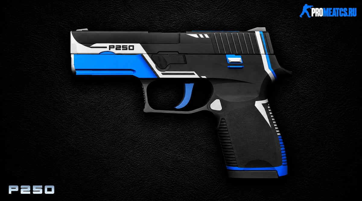 Модель P228 «P250 | Blue Force» для CS 1.6 — скриншот 1
