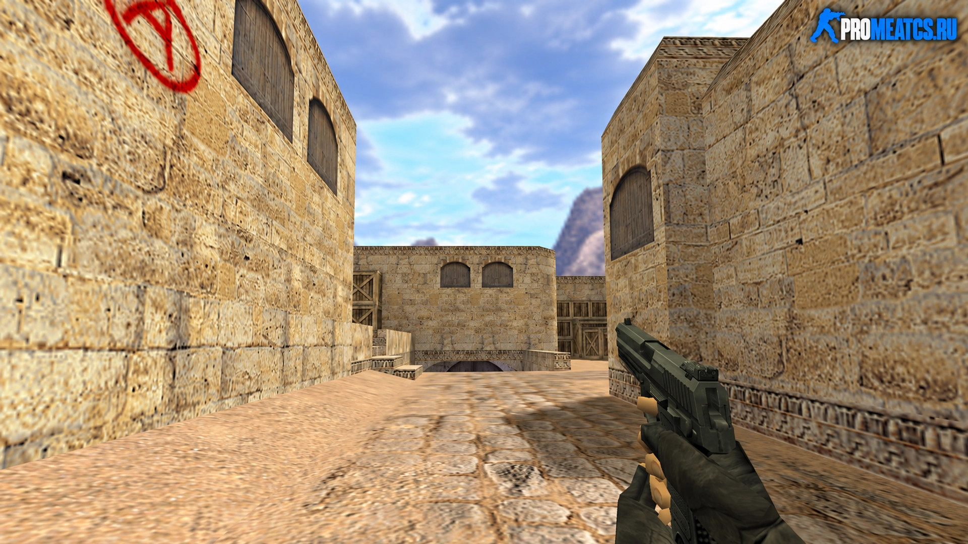 Модель USP Черный для CS 1.6 — скриншот 1