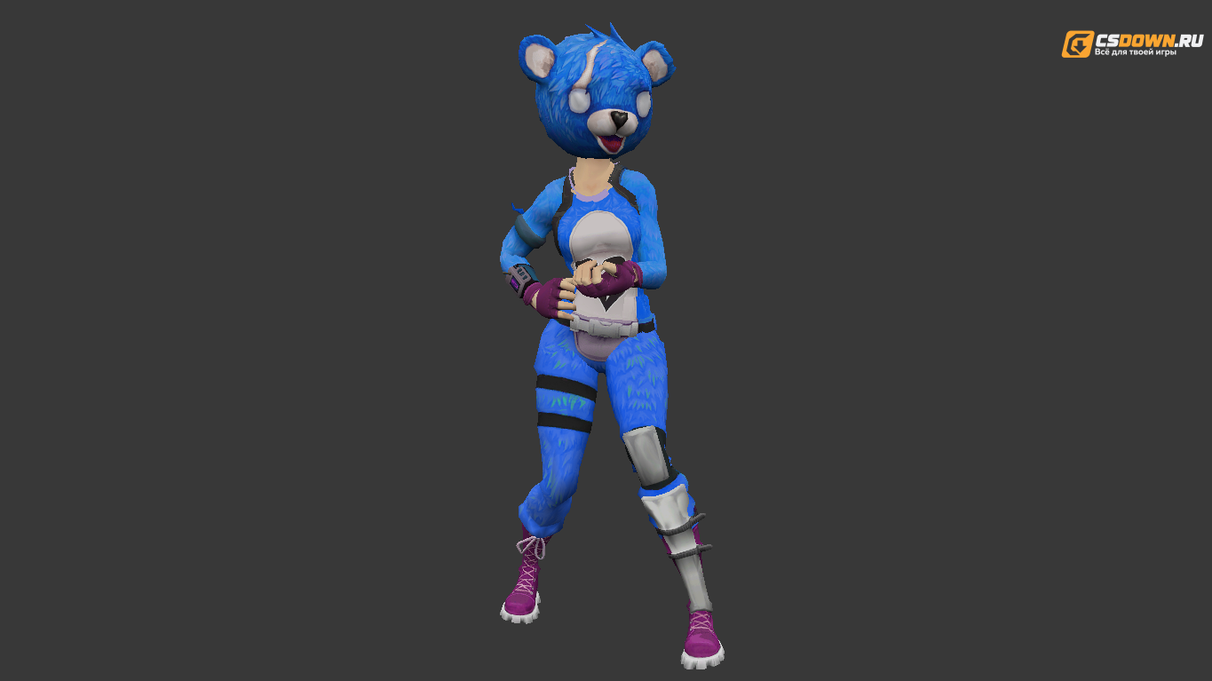 Женская модель «Cuddle Team Leader» для CS 1.6 — скриншот 1