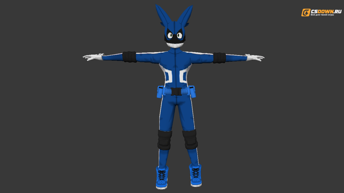 Мужская модель «Izuku Midoriya» для CS 1.6 — скриншот 1