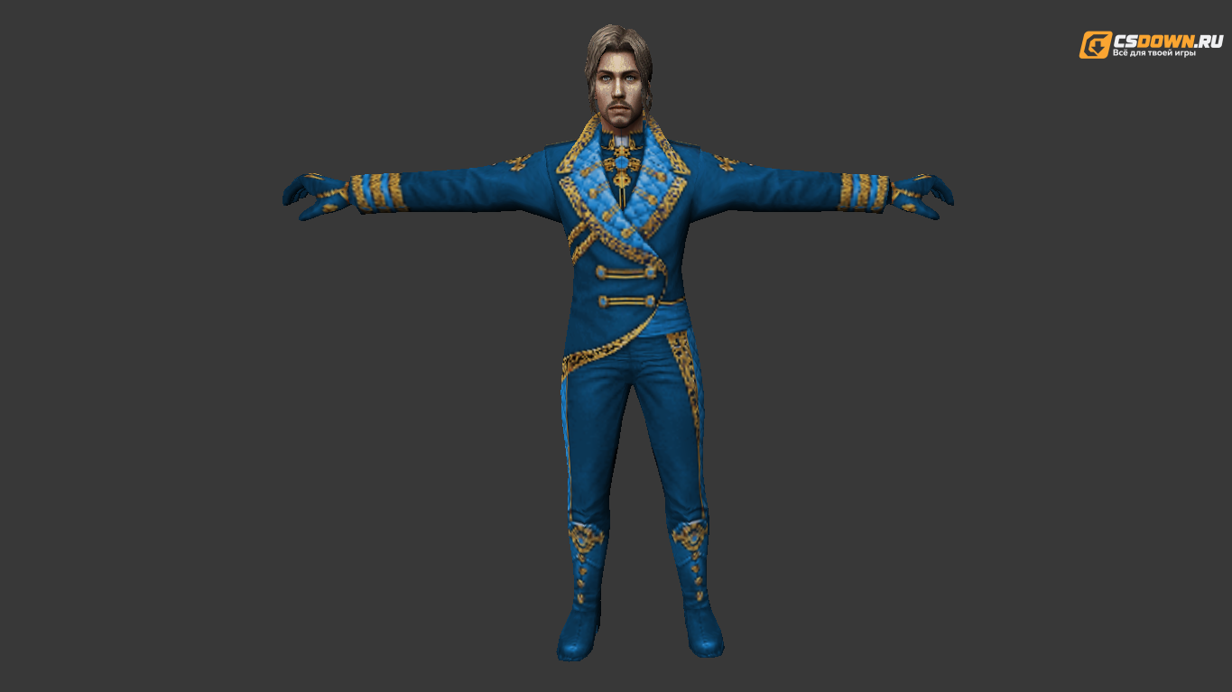 Мужская модель «Fernando» для CS 1.6 — скриншот 1