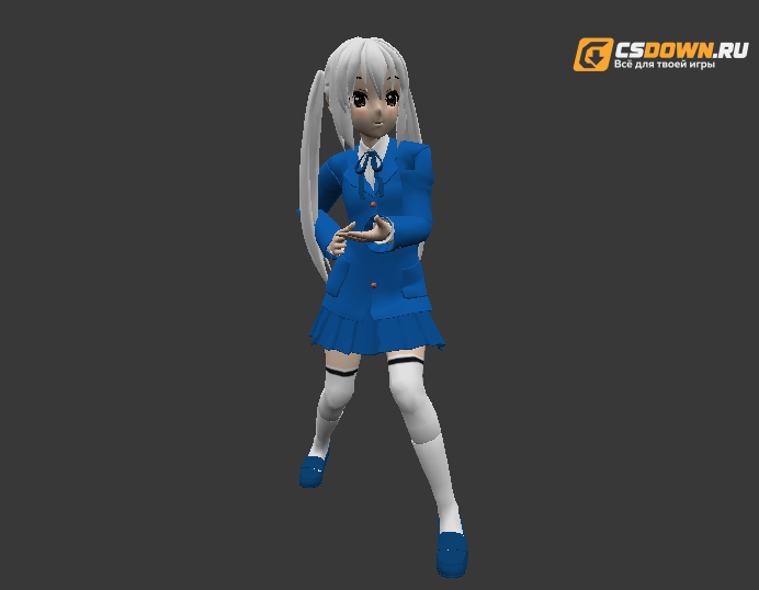 Женская модель «Azusa» для CS 1.6 — скриншот 1
