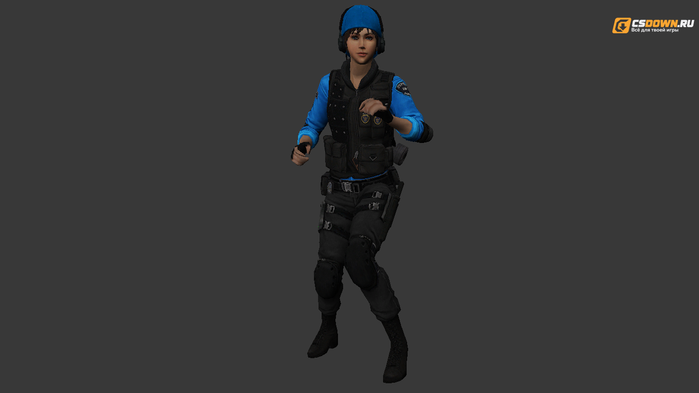 Женская модель «Special Agent Girl» для CS 1.6 — скриншот 1