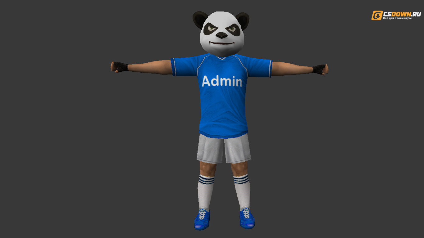 Мужская модель «Admin Panda» для CS 1.6 — скриншот 1