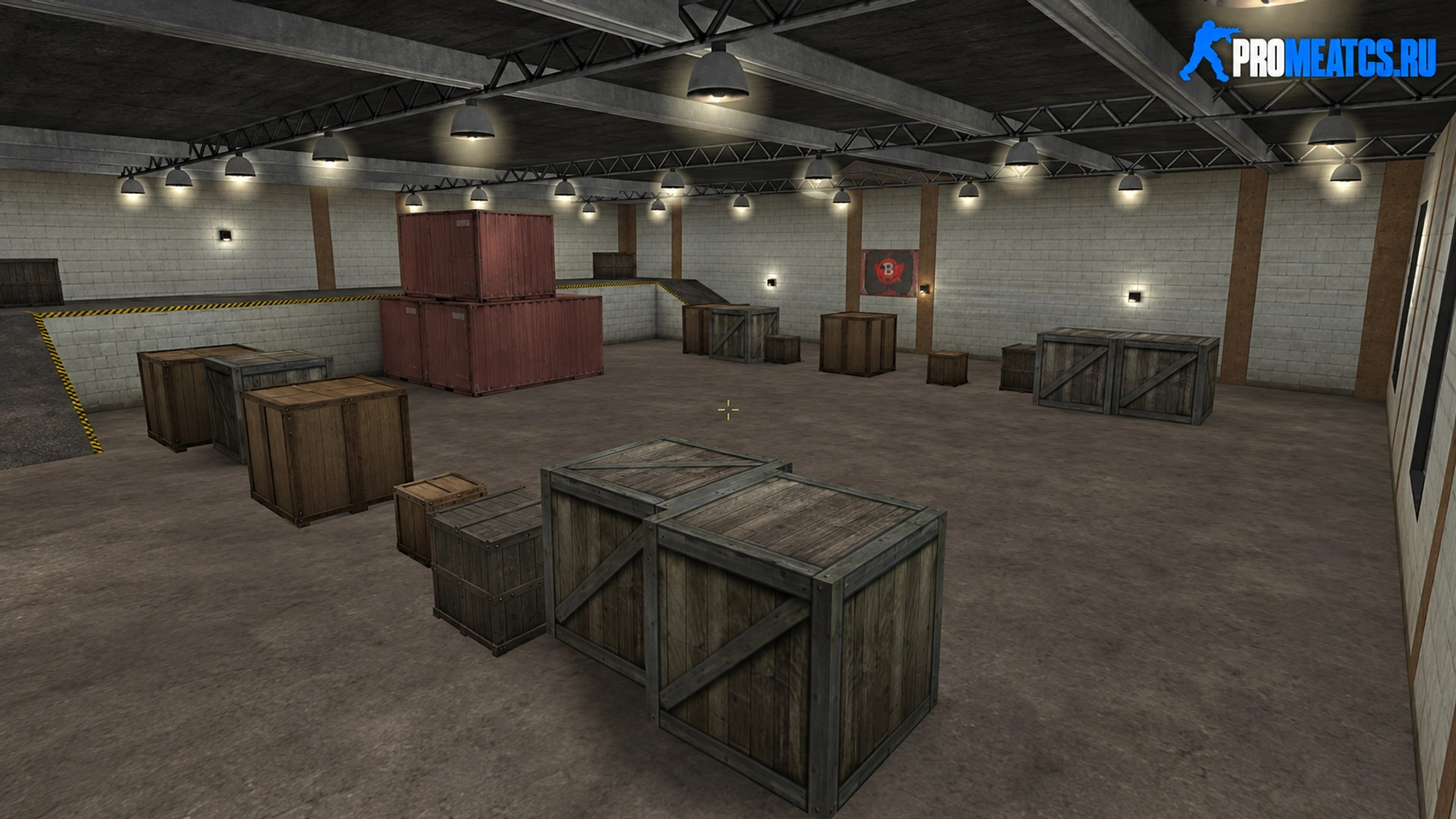 Карта «aim_redline_csgo» для CS 1.6 — скриншот 1