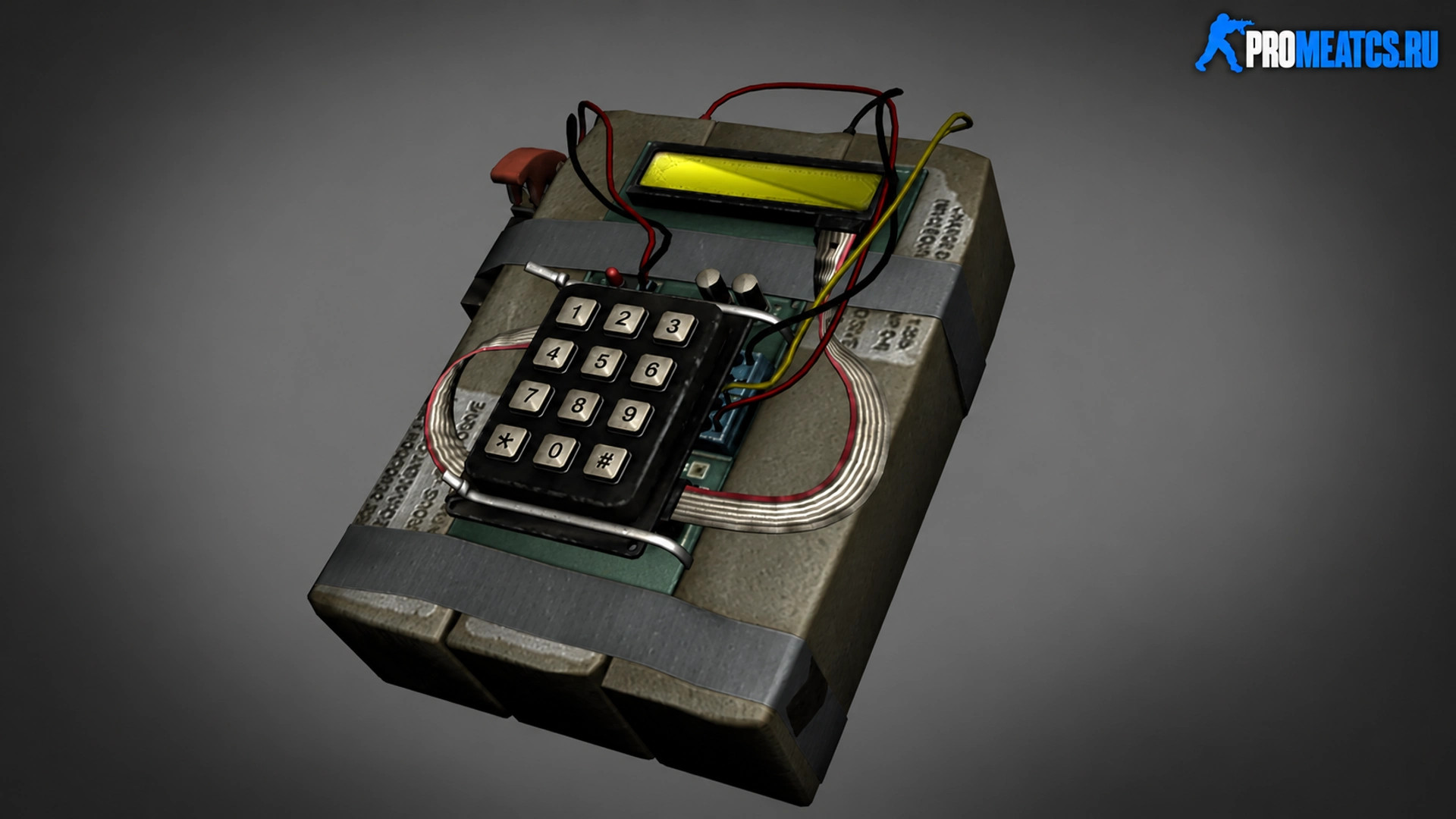 Модель бомбы из CS:GO для CS 1.6 — скриншот 1
