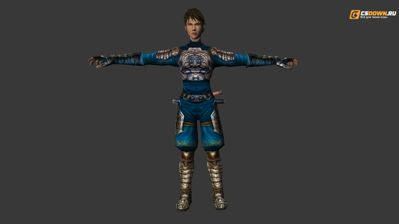 Мужская модель «Assassin Metin 2» для CS 1.6 — скриншот 1