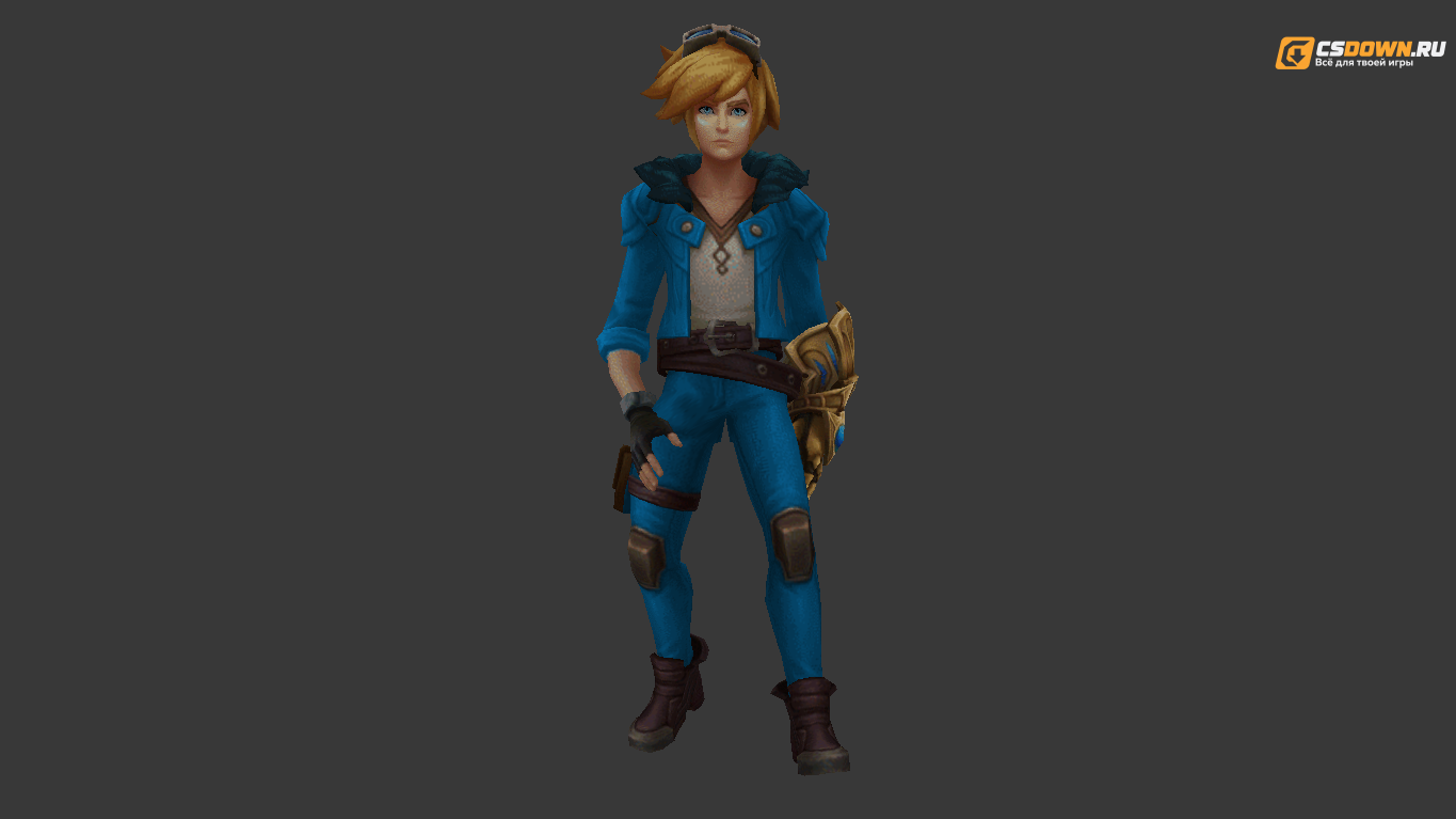 Женская модель «Ezreal из LOL» для CS 1.6 — скриншот 1