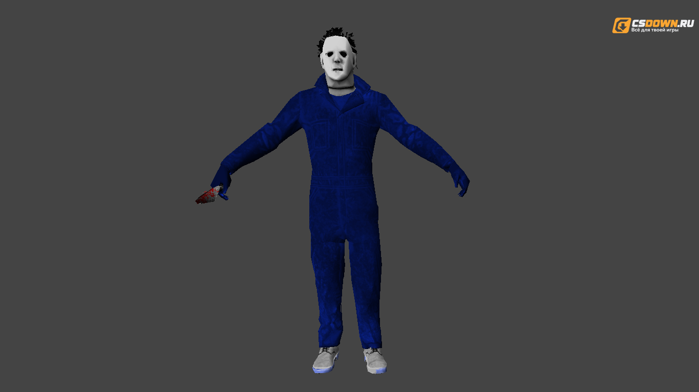 Мужская модель «Michael Mayers» для CS 1.6 — скриншот 1