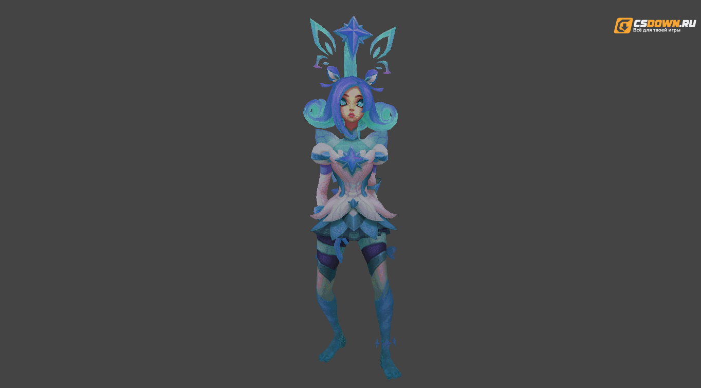 Женская модель «Neeko Prestige LOL» для CS 1.6 — скриншот 1
