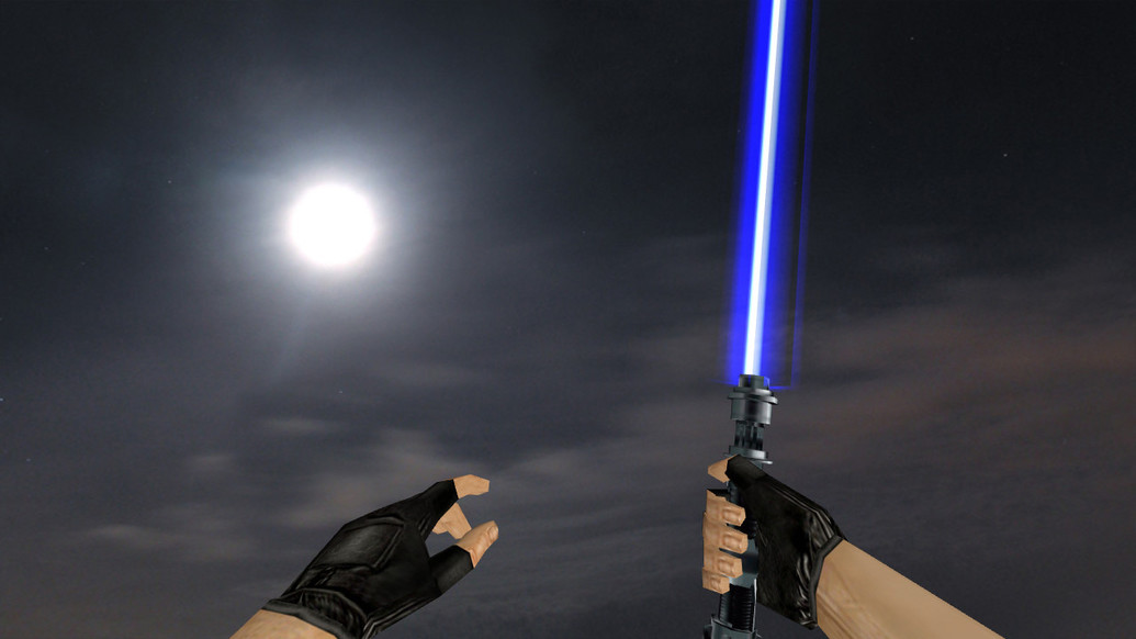 Lightsaber Multicolor Pack для CS 1.6 — скриншот 1