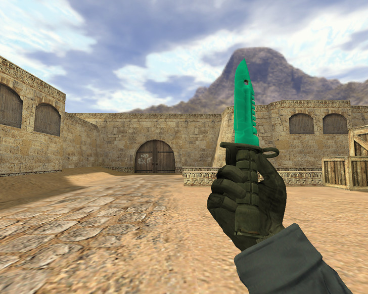 Штык-нож М9 Электро для CS 1.6 — скриншот 1