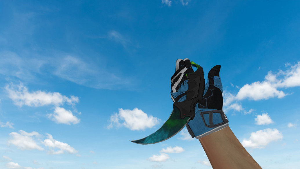 Karambit Gamma Doppler Phase 3 для CS 1.6 — скриншот 1