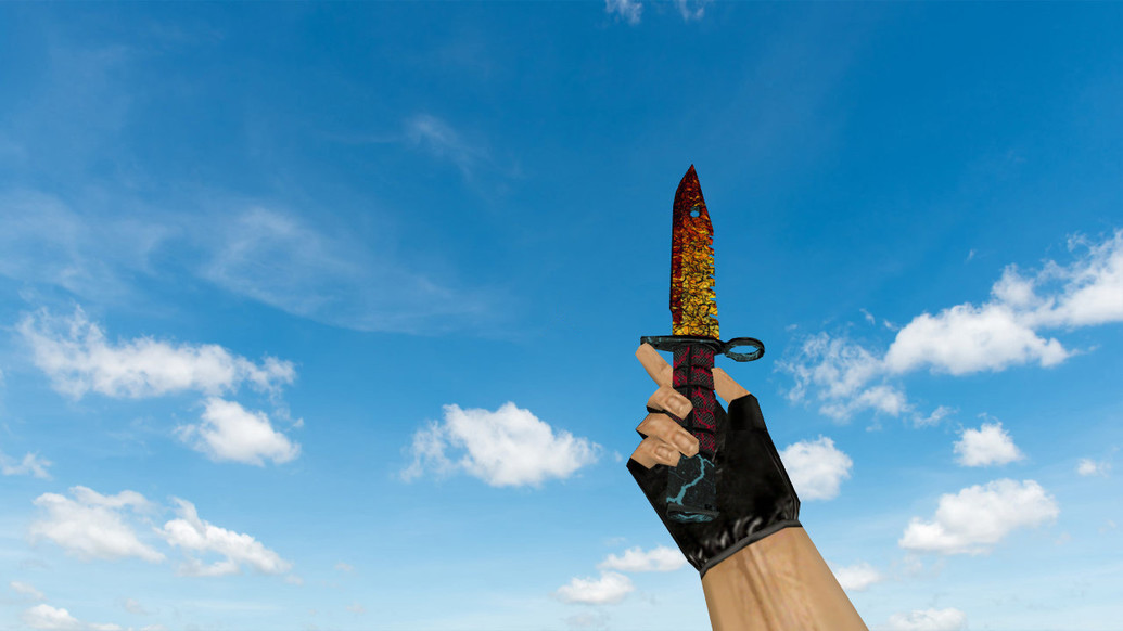 M9 Bayonet Armageddon для CS 1.6 — скриншот 1