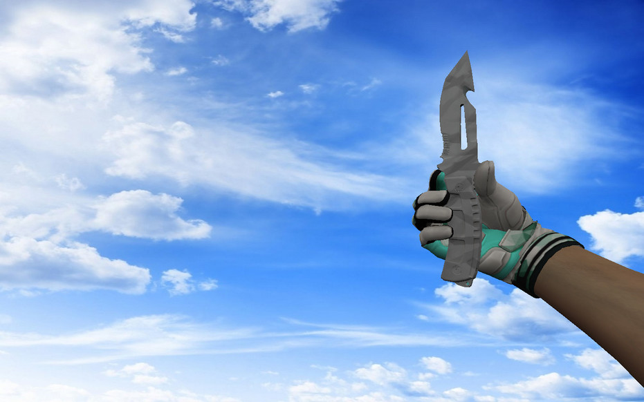 Нож выживания | Городская маскировка для CS 1.6 — скриншот 1