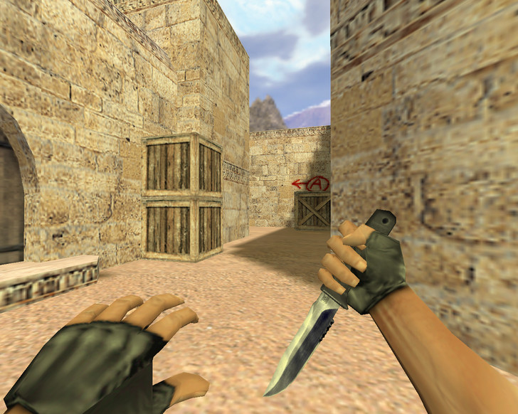 Нож из CS 1.5 для CS 1.6 — скриншот 1