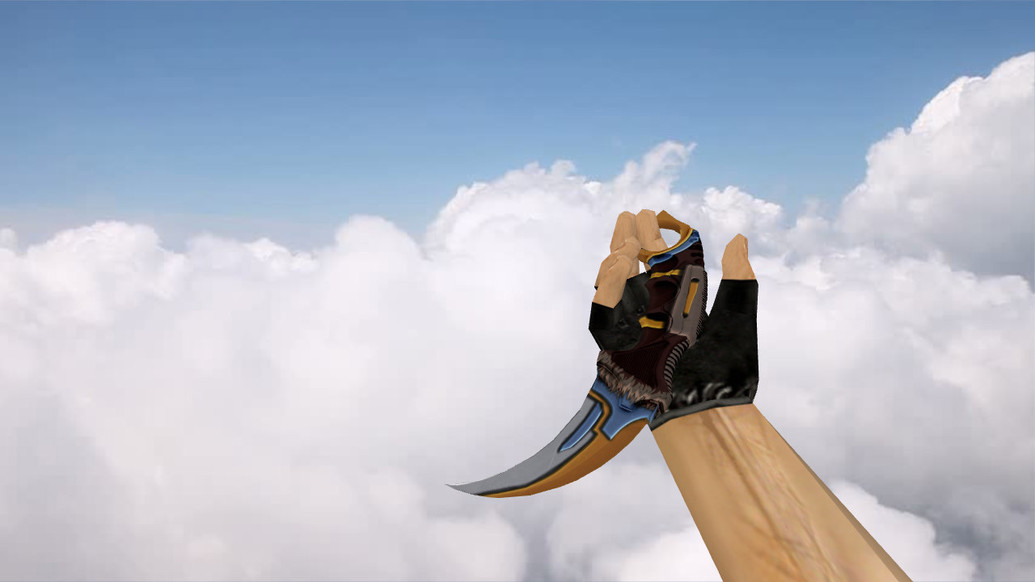 Karambit Taruk Clan для CS 1.6 — скриншот 1