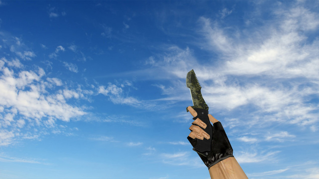 Охотничий нож Knife «Северный лес» v2 для CS 1.6 — скриншот 1