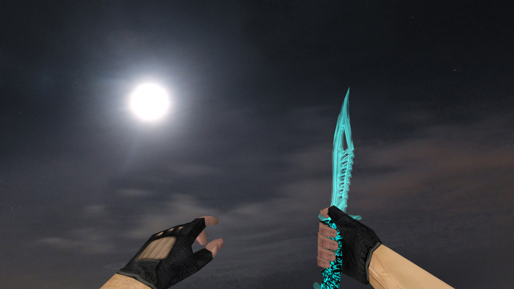 Nautilus Knife Aqua для CS 1.6 — скриншот 1