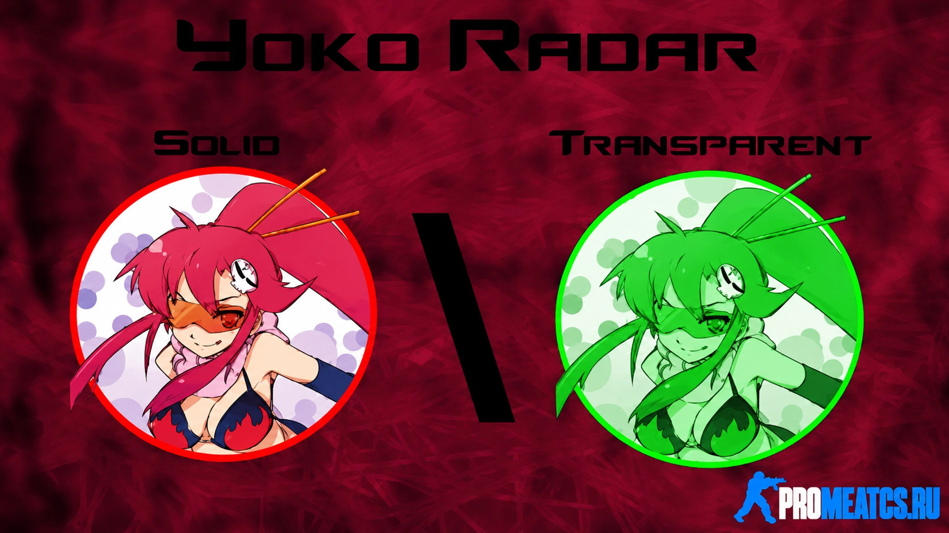 Спрайт Anime radar для CS 1.6 - Аниме радар КС 1.6 — скриншот 1