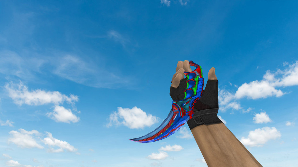 Karambit Sarex для CS 1.6 — скриншот 1