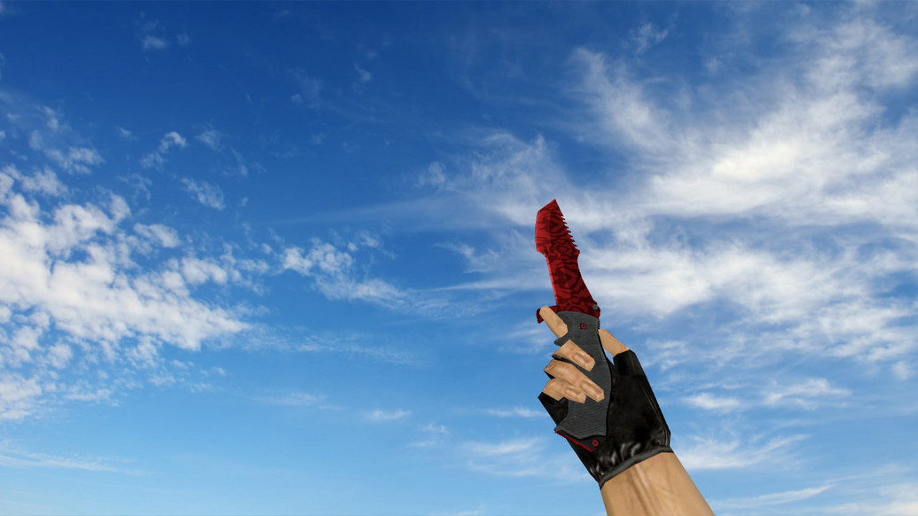 Охотничий нож Knife «Убийство» v2 для CS 1.6 — скриншот 1
