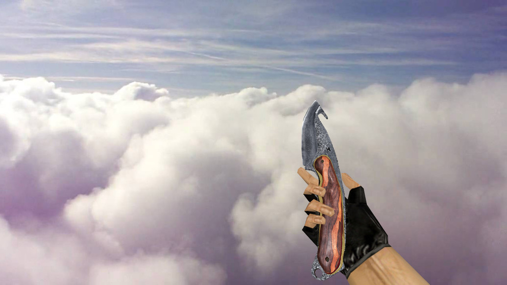 Gut Knife Bushcraft для CS 1.6 — скриншот 1