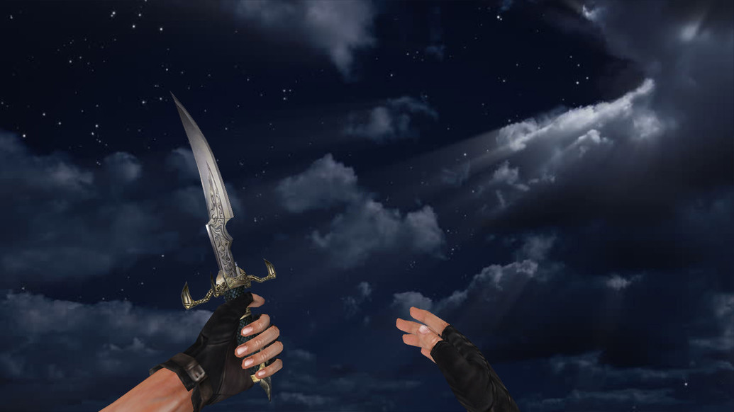 Dragon Knife для CS 1.6 — скриншот 1