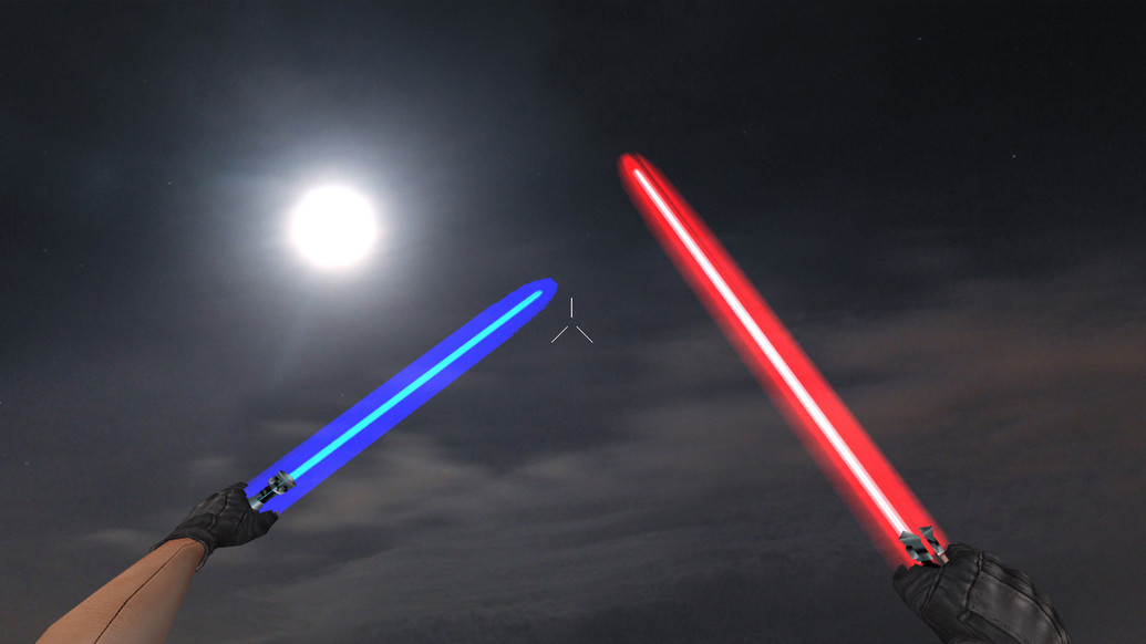 Dual Lightsaber BR для CS 1.6 — скриншот 1